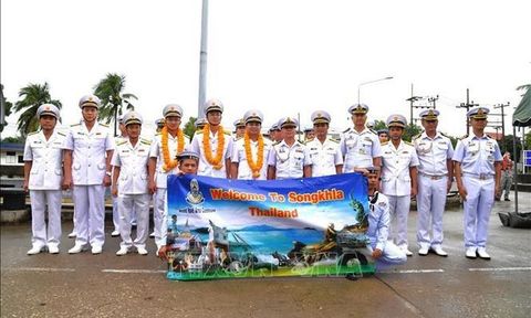 Hải quân Việt Nam - Thái Lan tăng cường giao lưu